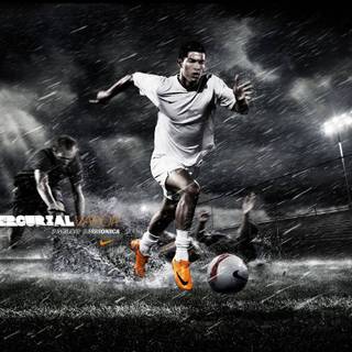 Cristiano Ronaldo desktop Nike wallpaper