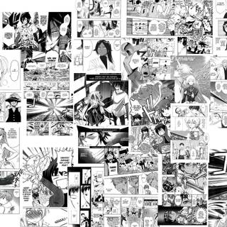 Panel manga desktop wallpaper