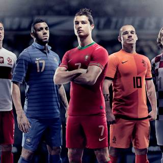 Cristiano Ronaldo desktop Nike wallpaper