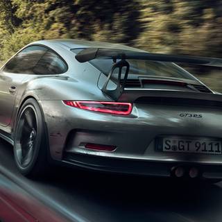 Porsche Gt3 Rs iPhone 4k wallpaper