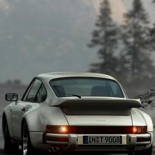 Porsche 911 (930) Turbo phone wallpaper