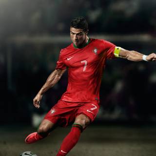 Cristiano Ronaldo desktop Nike wallpaper