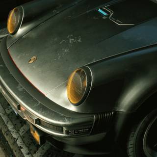 Cyberpunk Porsche wallpaper