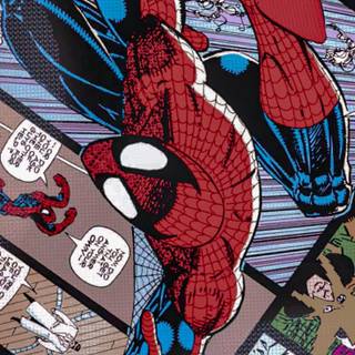 Comic panel wallpaper