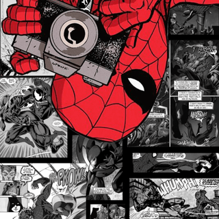 Comic panel wallpaper