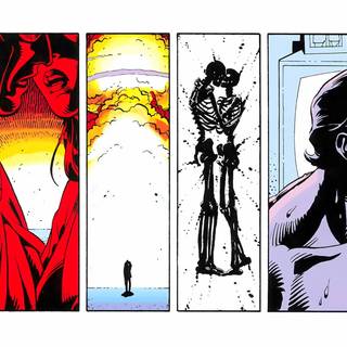 Comic panel wallpaper