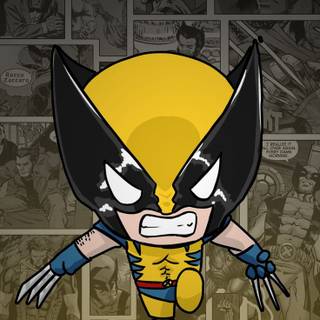 Comic panel wallpaper