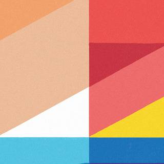 Block colour wallpaper