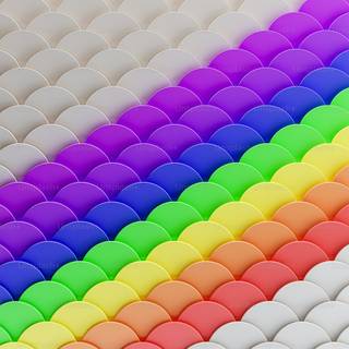 Block colour wallpaper