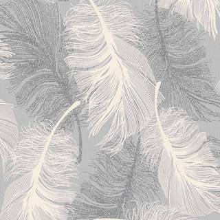 White feathers wallpaper