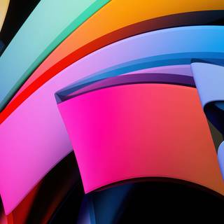 Block colour wallpaper