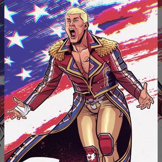 Cody Rhodes phone wallpaper