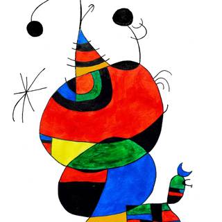 Joan Miro iPhone wallpaper