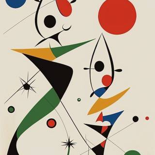Joan Miro iPhone wallpaper