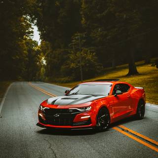 Camaro 2010 iPhone wallpaper