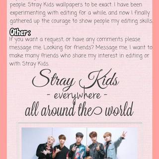 Kpop Stray Kids wallpaper