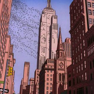 Guy Billout iPhone wallpaper