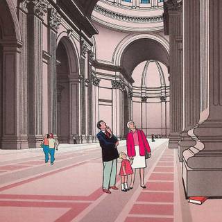 Guy Billout iPhone wallpaper