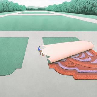 Guy Billout iPhone wallpaper