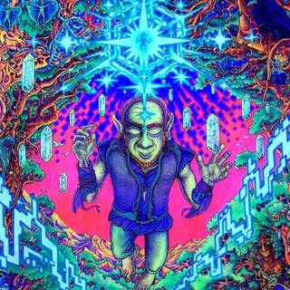 iPhone psychedelic wallpaper