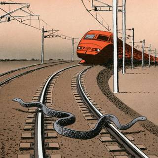 Guy Billout iPhone wallpaper