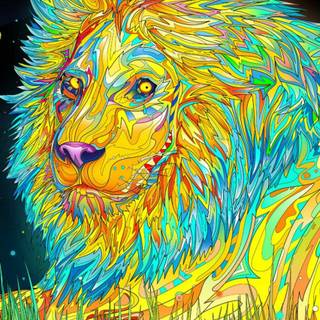 iPhone psychedelic wallpaper