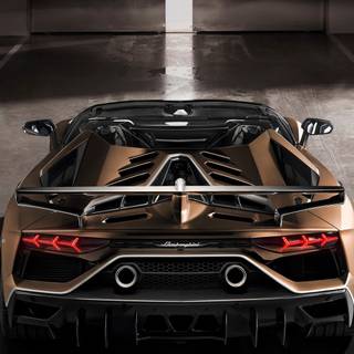 Lamborghini Aventador SVJ iPhone 11 wallpaper