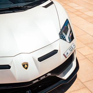 Lamborghini Aventador SVJ iPhone 11 wallpaper