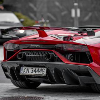 Lamborghini Aventador SVJ iPhone 11 wallpaper