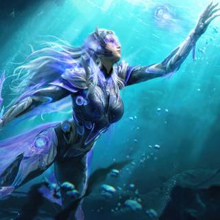 Siren 4k desktop wallpaper