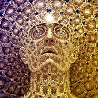 iPhone psychedelic wallpaper