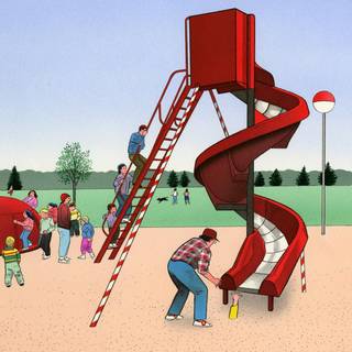 Guy Billout iPhone wallpaper