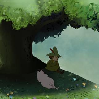 Snufkin desktop wallpaper