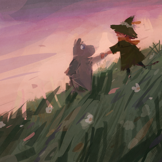 Snufkin desktop wallpaper