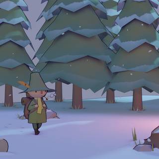 Snufkin desktop wallpaper