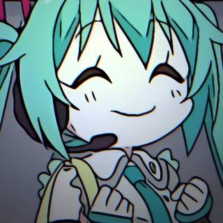 Hatsune Miku HD iPhone wallpaper