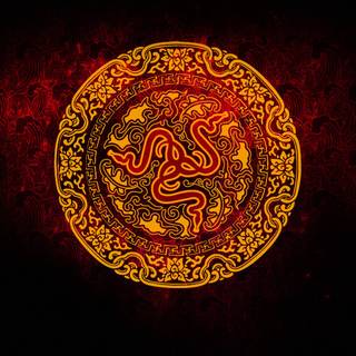 Chinese pattern computer wallpaper