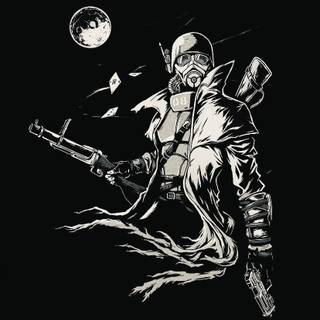 Fallout iPhone 15 wallpaper