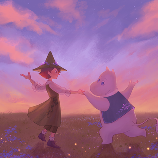 Snufkin desktop wallpaper