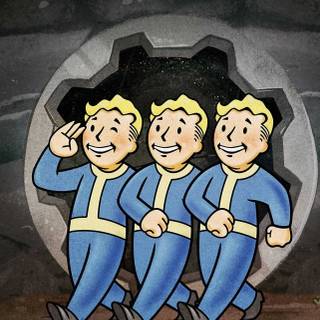 Fallout iPhone 15 wallpaper