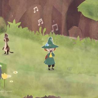 Snufkin desktop wallpaper