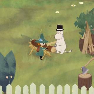 Snufkin desktop wallpaper