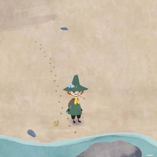Snufkin desktop wallpaper