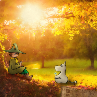Snufkin desktop wallpaper
