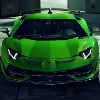 Lamborghini Aventador SVJ iPhone 11 wallpaper