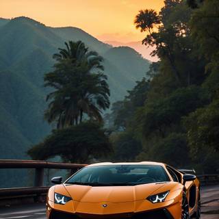 Lamborghini Aventador SVJ iPhone 11 wallpaper