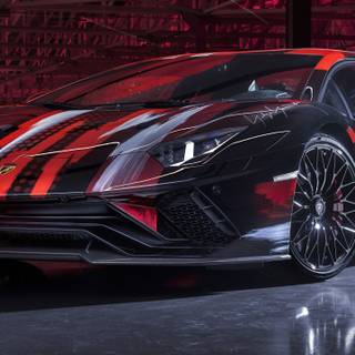 Lamborghini Aventador SVJ iPhone 11 wallpaper