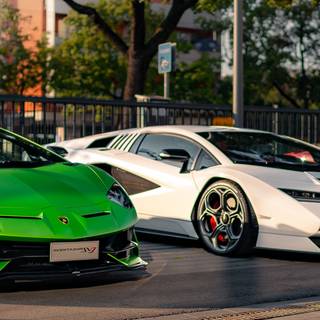 Lamborghini Aventador SVJ iPhone 11 wallpaper