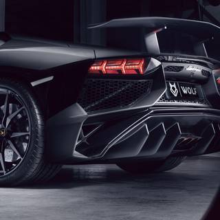 Lamborghini Aventador SVJ iPhone 11 wallpaper