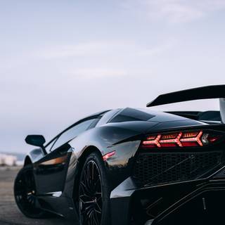 Lamborghini Aventador SVJ iPhone 11 wallpaper